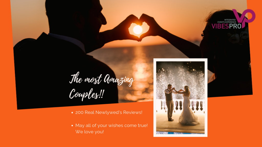 Our new Success! We have reached, two hundred (200) Real Couple’s Reviews on Wedding Wire
